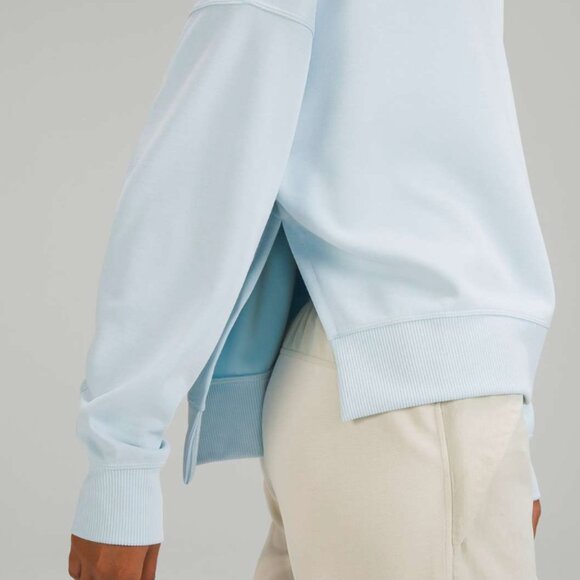 Lululemon Softstreme Turtleneck Pullover Powder Blue - Picture 6 of 6